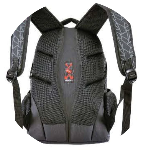 Banana straps detail on a PULSE backpack